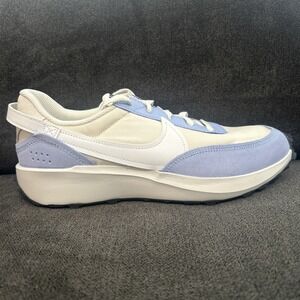 Nike Waffle Debut Womens 10 Soft Pearl White Blue Comfort Athletic DH9523-007